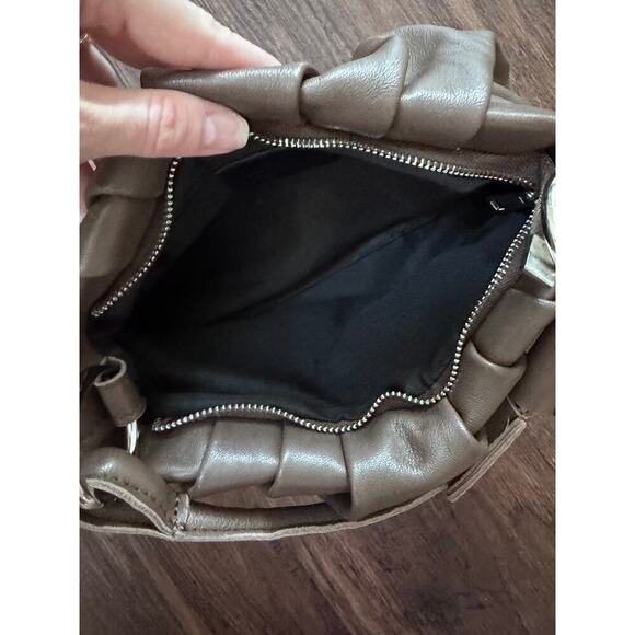 Borse In Pelle Genuine Leather Brown Handbag - Picture 4 of 5